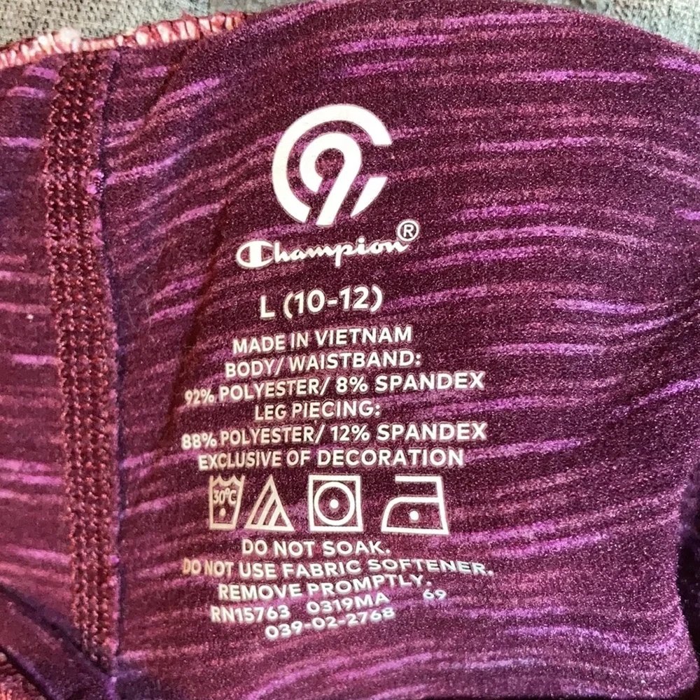 Champions purple joggers‎ size 10-12 L (Girls)
